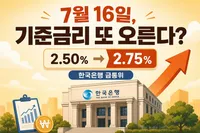 2026년 7월 금통위 기준금리 인상 전망 — 신현송 매파와 가계 대응법