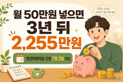 청년미래적금 7월 3일 마감 — 조건·기여금·갈아타기 총정리